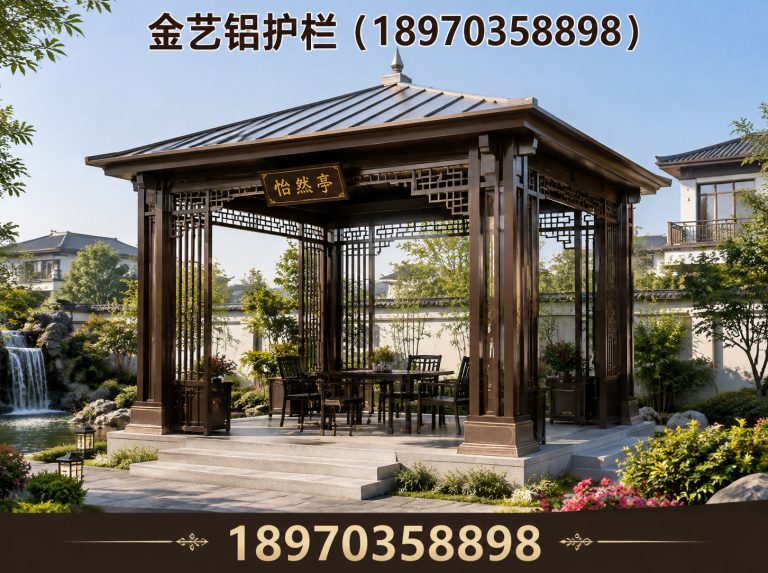 江西铝合金护栏展示图