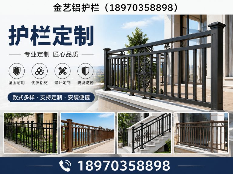 江西铝艺楼梯扶手展示图